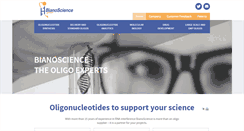 Desktop Screenshot of bianoscience.com
